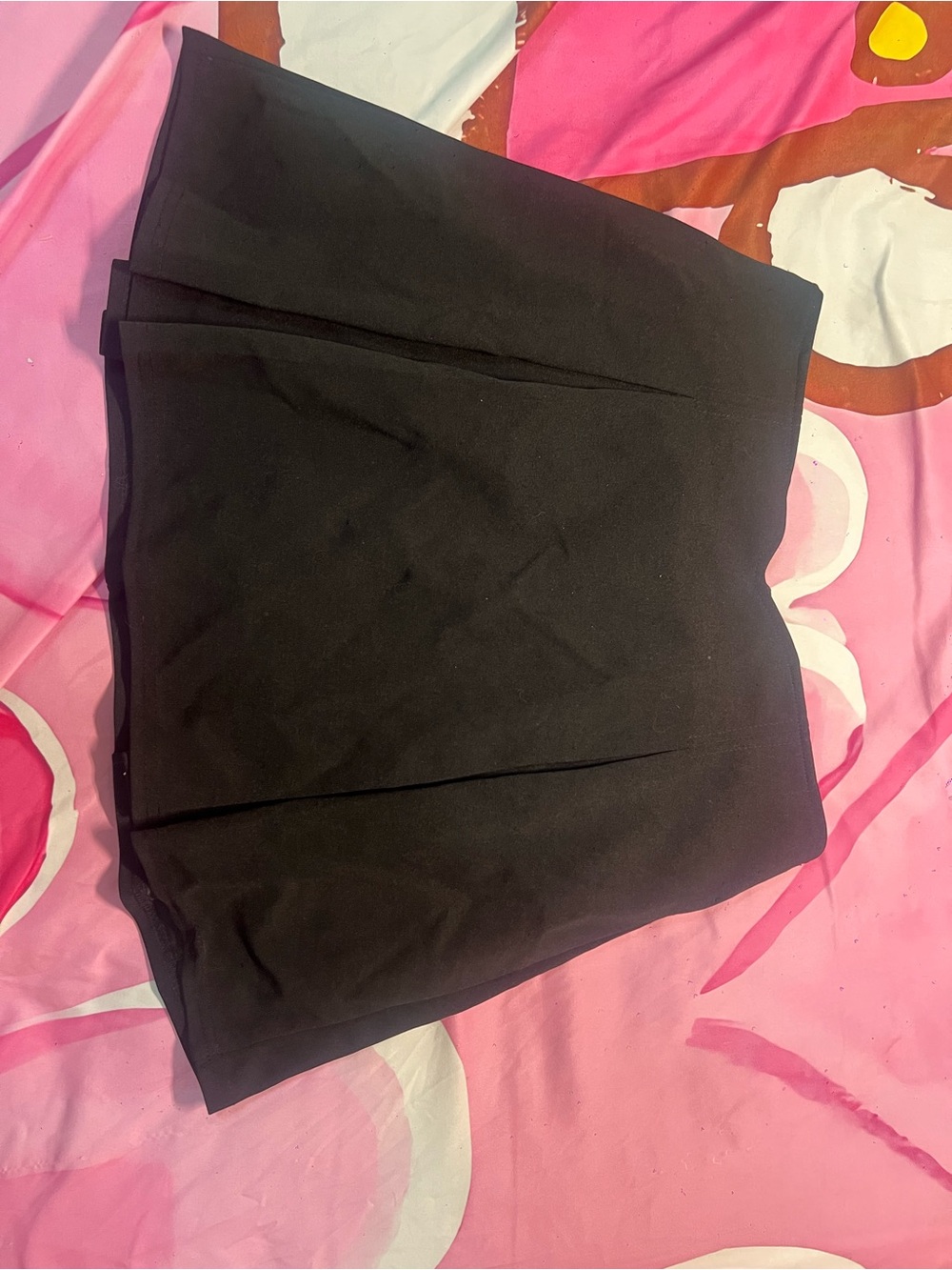 Classic Black Women's Pleated Skirt
